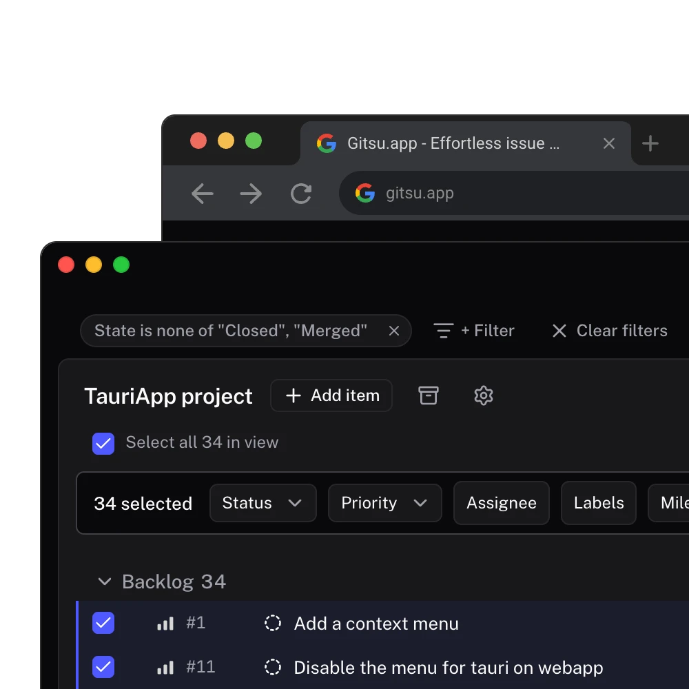 Desktop + Web